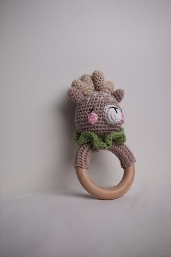 Babyrassel & Schnullerkette SET